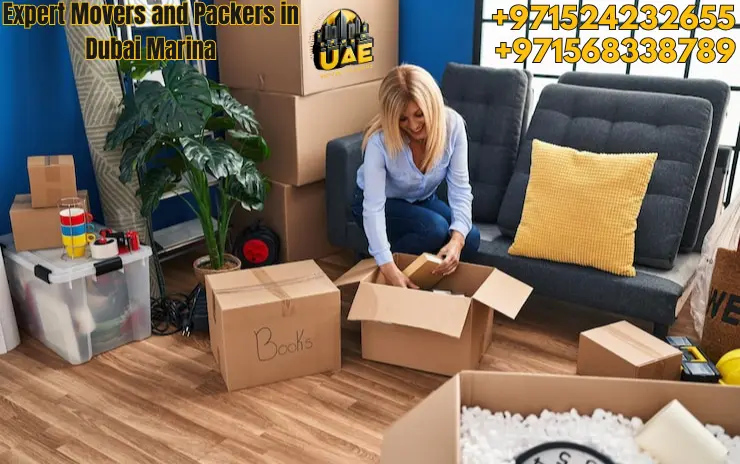 Expert movers and packers in Dubai Marina with years of relocation experience