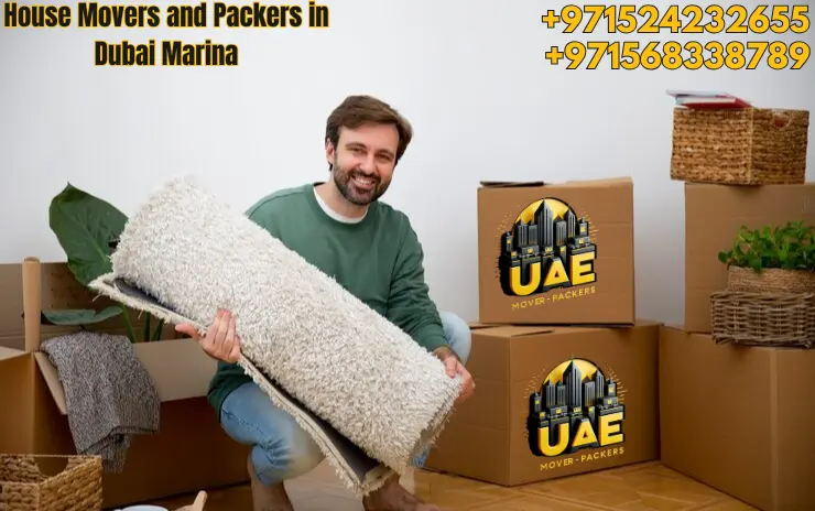 House movers and packers in Dubai Marina providing safe relocation services