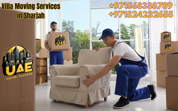 Villa moving services in Sharjah by UAE Mover Packers for safe and affordable relocation